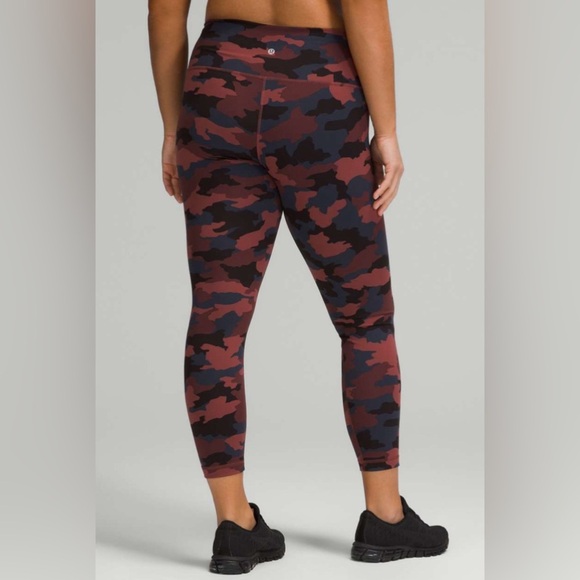 lululemon athletica Pants - NWOT Lululemon Wunder Train High-Rise Tight 25 Heritage 365 Camo Smoky R…